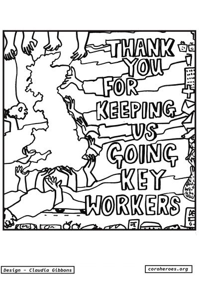Thank You For Keeping Us Going Key Workers Coroheroes