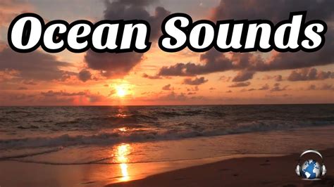 Relaxing Ocean Beach Sounds Youtube