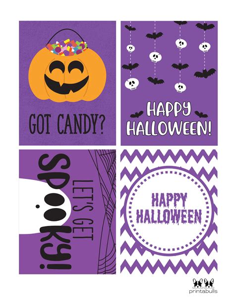 40 Free Printable Halloween Cards Printabulls