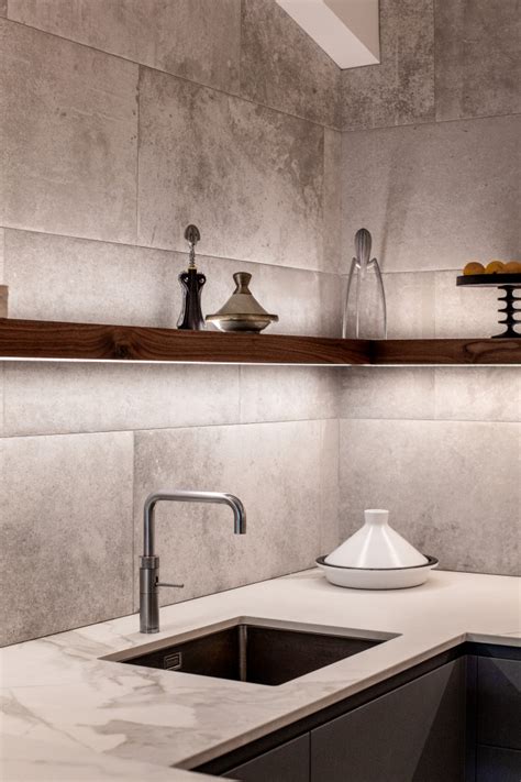 Maybe you would like to learn more about one of these? Basement Grey Handless Kitchen by Neil Norton Design ...