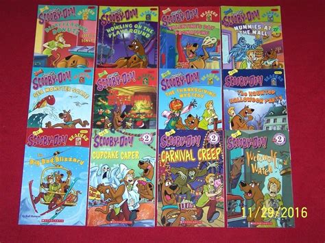 Scooby Doo 12 Readers Mystery Books 1st 2nd Grade Ages 6 9 Scholastic