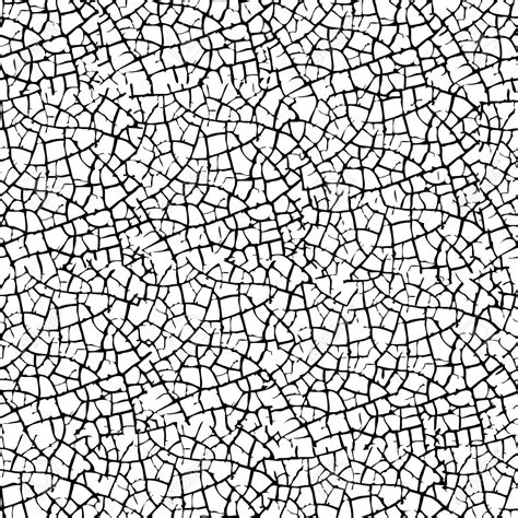 Seamless Cracked Surface Background Pattern For Continuous Royalty