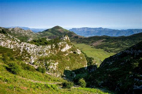 Premium Photo Mountain Landscape In Picos De Europa Asturias Spain