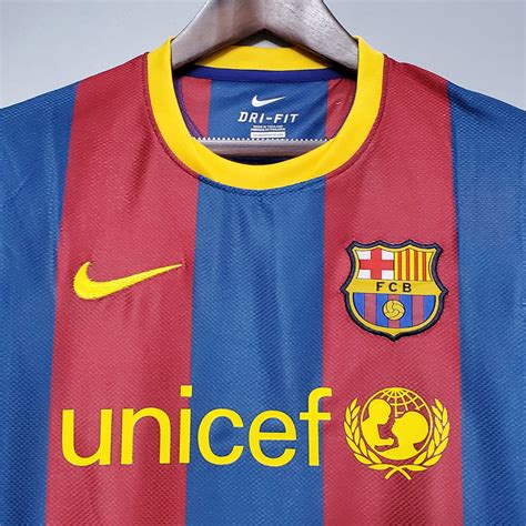 Barcelona 2010 2011 Home Football Shirt