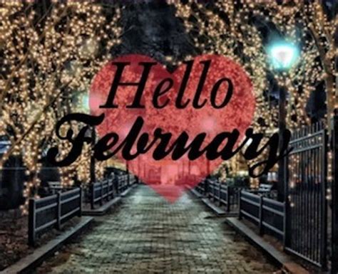 Hello February Quote February Images February Wallpaper Hello