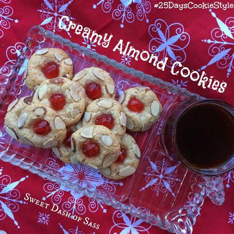 Creamy Almond Cookies Recipe Almond Cookies Cookies Breakfast Dessert