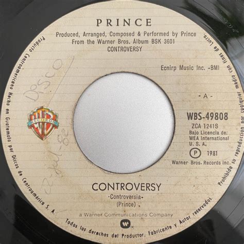 Prince Controversy 1981 Vinyl Discogs