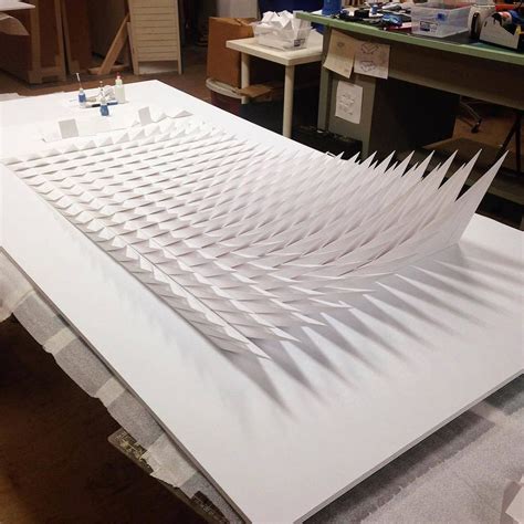 New Geometric Paper Sculptures From Matthew Shlian — Colossal Paper