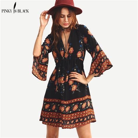 Aliexpress Com Buy Pinkyisblack Boho Chic Summer Dress Women