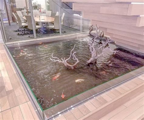 30 Worthy Indoor Fish Pond Ideas To Add Some Nature Impression Into