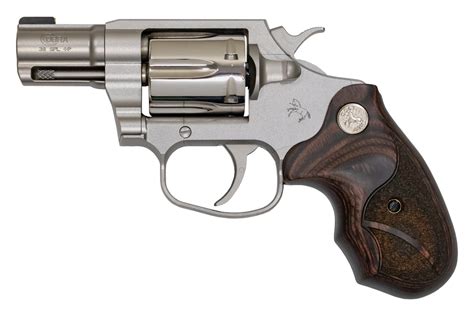 Colt Classic Cobra 38 Special Double Action Revolver With Wood Grips
