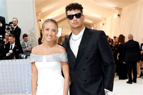 Patrick Mahomes And Wife Brittany Attend Met Gala Was Jackson There