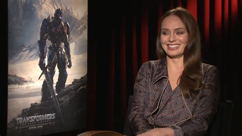 Laura Haddock Interview Transformers The Last Knight