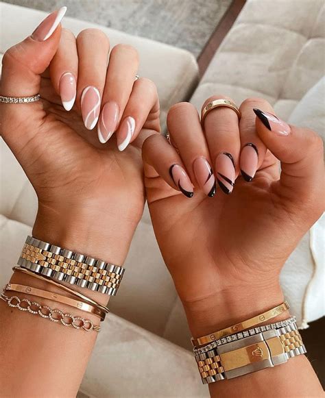 ltl london® on instagram “nail inspo by thebaduratwins 😍” almond acrylic nails nails