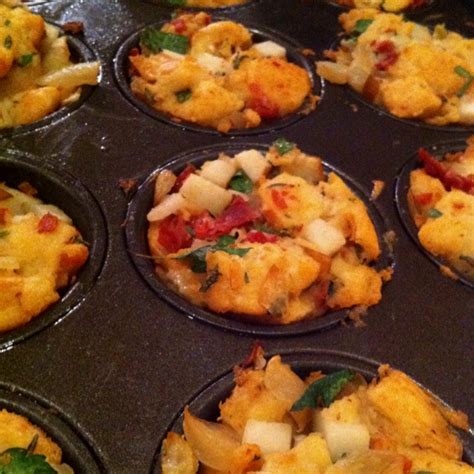 Cook Your Thanksgiving Dressing In Muffin Tins For Equal Sized Portions