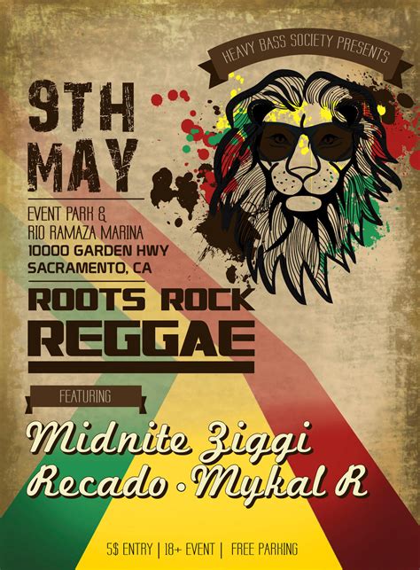 Reggae Festival Poster By Olgagoncear On Deviantart