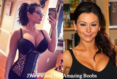 jwoww plastic surgery before and after photos