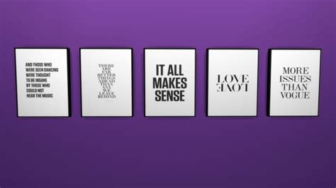 Quote Paintings At Modelsims4 Sims 4 Updates