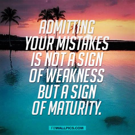 Accepting Mistakes Quotes Quotesgram
