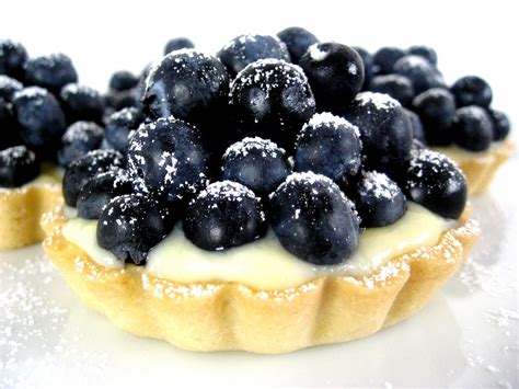 Blueberry Vanilla Tart