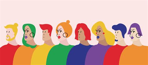 The Queer Community LGBTQ Vector Illustration Download Free Vectors Clipart Graphics Vector Art