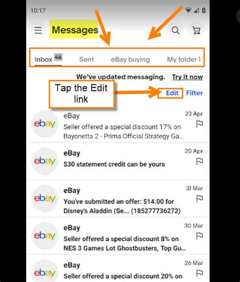 How To Manage Ebay Messages Daves Computer Tips