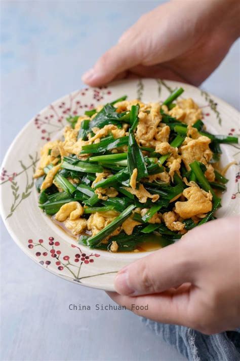 Chinese Chive And Egg Stir Fry Healthy Chinese