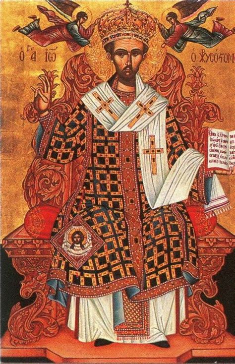 Saint John Chrysostom Patriarch Of Constantinople Mystagogy Resource