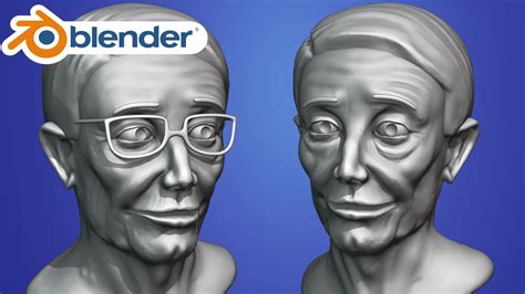 Sculpting An Old Man Face In Blender Beginner Tutorial Blendernation