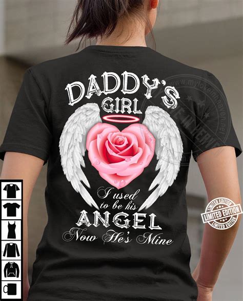 Daddys Girl I Used To Be His Now Hes Mine Tees Girls