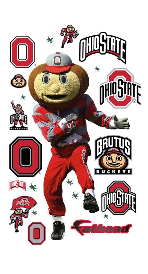 So, set up a fun atmosphere in your business. Brutus Buckeye: Ohio State Buckeye Mascot Wall Decal ...