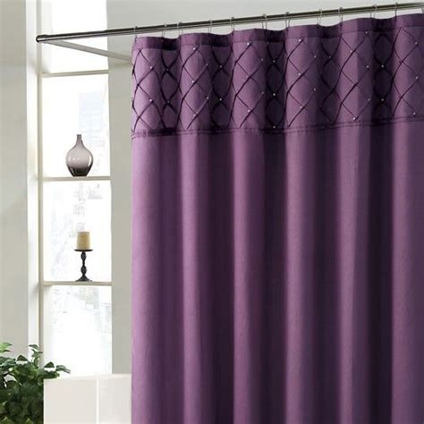 33 Stunning Purple Curtains For Your Home Purple Shower Curtain