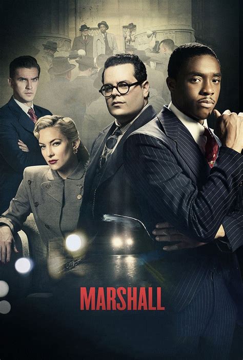 فيلم و قصة On Twitter فيلم بعنوان Marshall يحكي قصّة ثورقود مارشال أول أمريكي من أصل