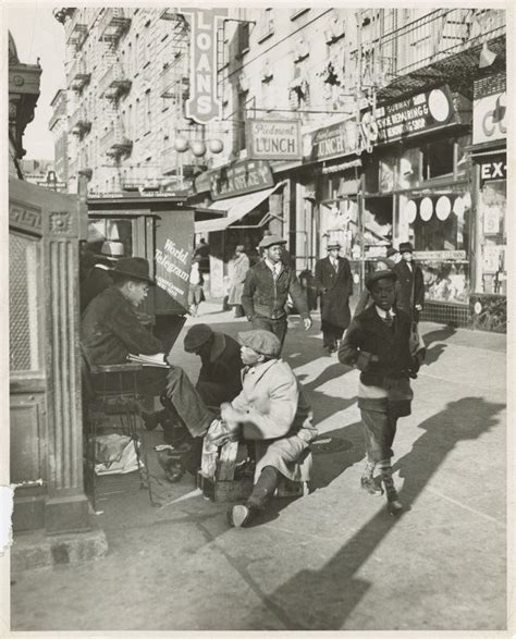 Lenox At 135th Street Harlem March 23rd 1939 Nypl Collection