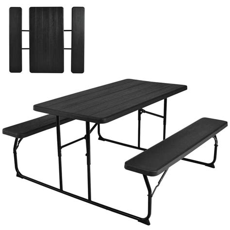 Large Folding Picnic Table Bench Set Sale Price And Reviews Eletriclife
