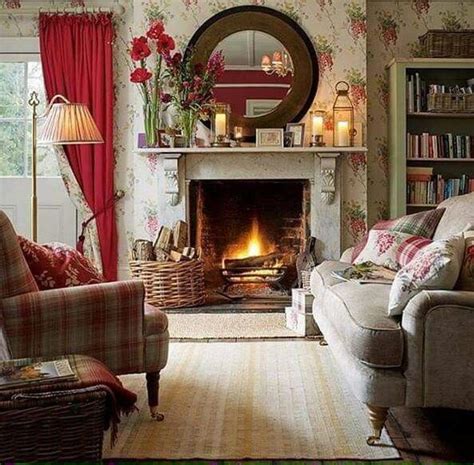 English Cottage Decorating Living Room House Designs Ideas