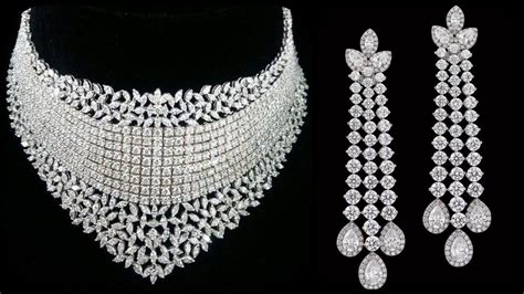 New Stylishvery Beautiful Diamond Jewellery Collection Youtube