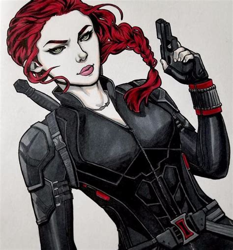 Black Widow By Ayrahum On Deviantart Female Avengers Marvel Avengers