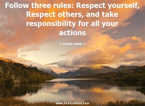Take Responsibility For Your Actions Quotes Quotesgram