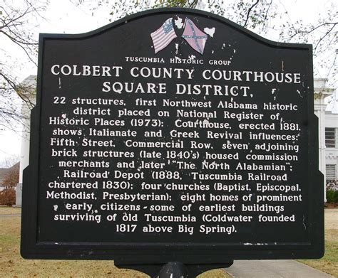 Colbert County Us Courthouses