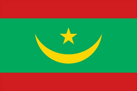 Drapeau De La Mauritanie Signification Et Couleurs Flags World