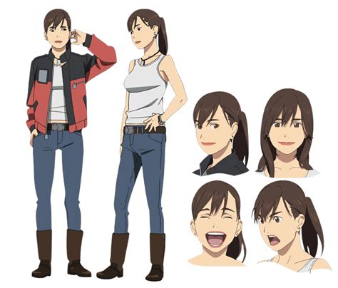 Kusakabe Mari Is A Motorcycle Courier Who Assists Mirai And Yūki Reach