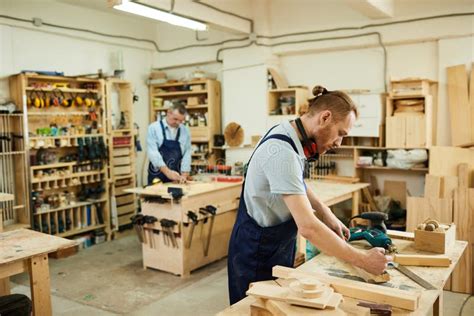 Carpenters In Joinery Stock Photo Image Of Manufactory 148160504