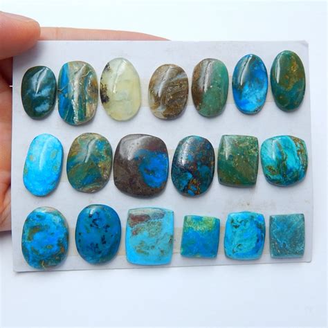 1325cts Natural Blue Opal Cabochons Handmade Gemstone
