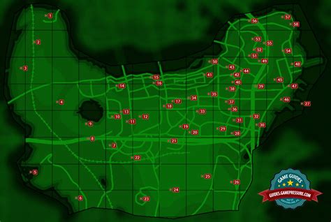 Map Of Center Of Boston Sector 6 Fallout 4 Game Guide And Walkthrough