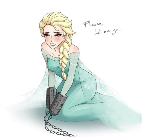 Elsa Please Let Me Go Frozen By Darikaart On Deviantart