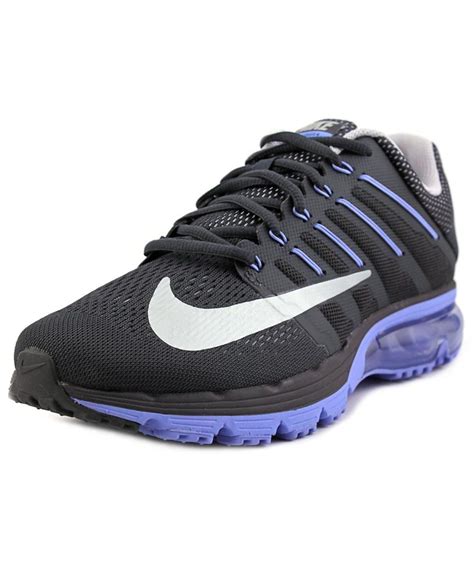 Nike Air Max Excellerate 4 Men Round Toe Synthetic Black Running Shoe