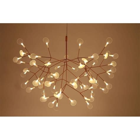 Aiwen 45 Light Rose Gold Moderncontemporary Led Dry Rated Chandelier