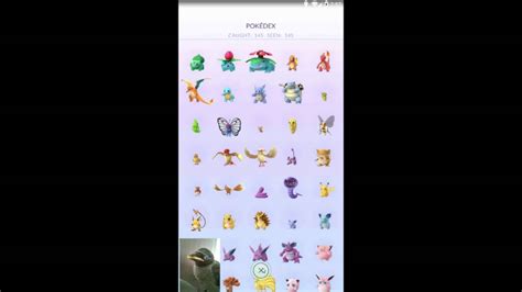 Pokemon Go 145 Pokemon Caught 145 Seen Full Pokedex Youtube