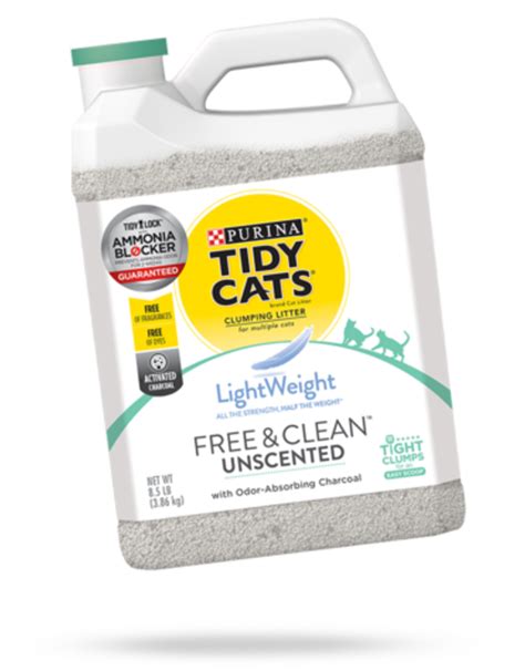 Tidy Cats Litter Free And Clean Unscented Lightweight 85lbs Pickering